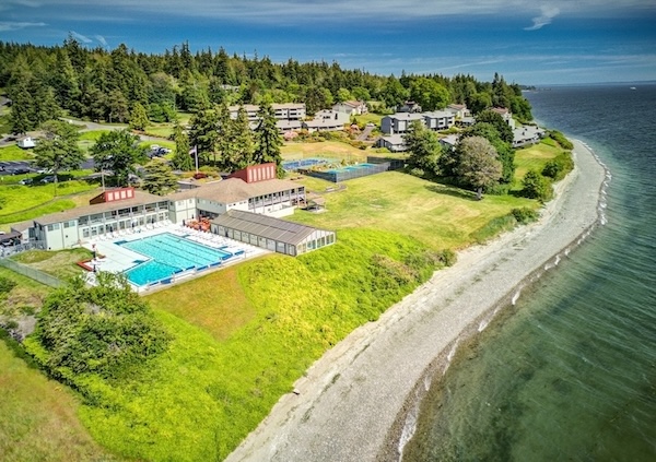 Beach Club - Aerial View w/Beach