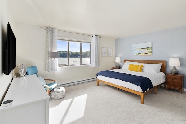 Master Bedroom w/Water View